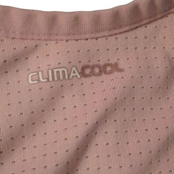 Adidas Size S Tank Top Athletic Black Pink Performance Shelf Bra Clima Cool - Picture 7 of 9